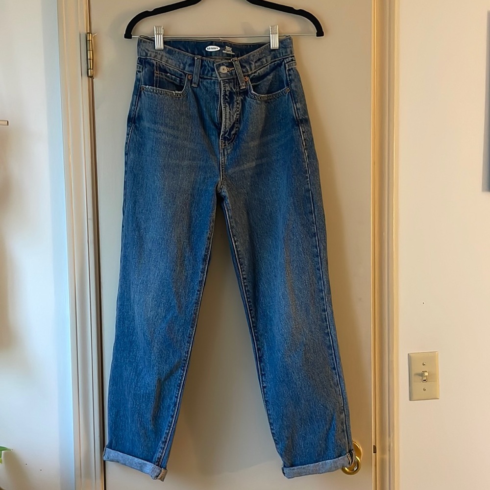 Old Navy Sky-Hi Straight jeans